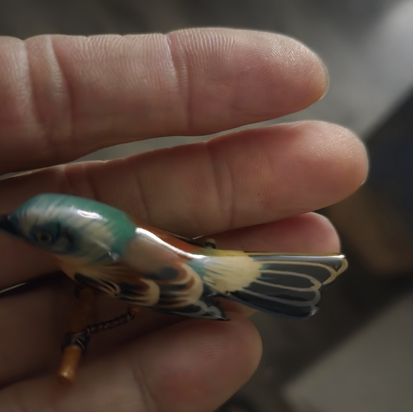 Takahashi Warbler Bird Pin WW2 RARE - Picture 4 of 5